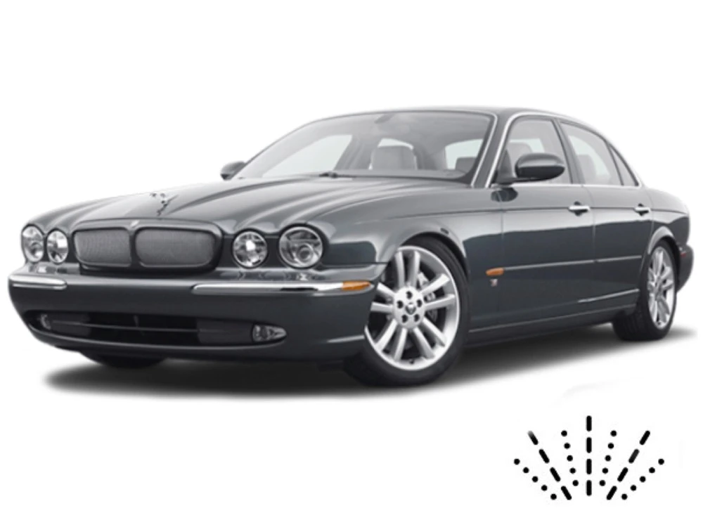 Wycieraczki Jaguar XJ 2003–2009 X350 sedan with built-in washer