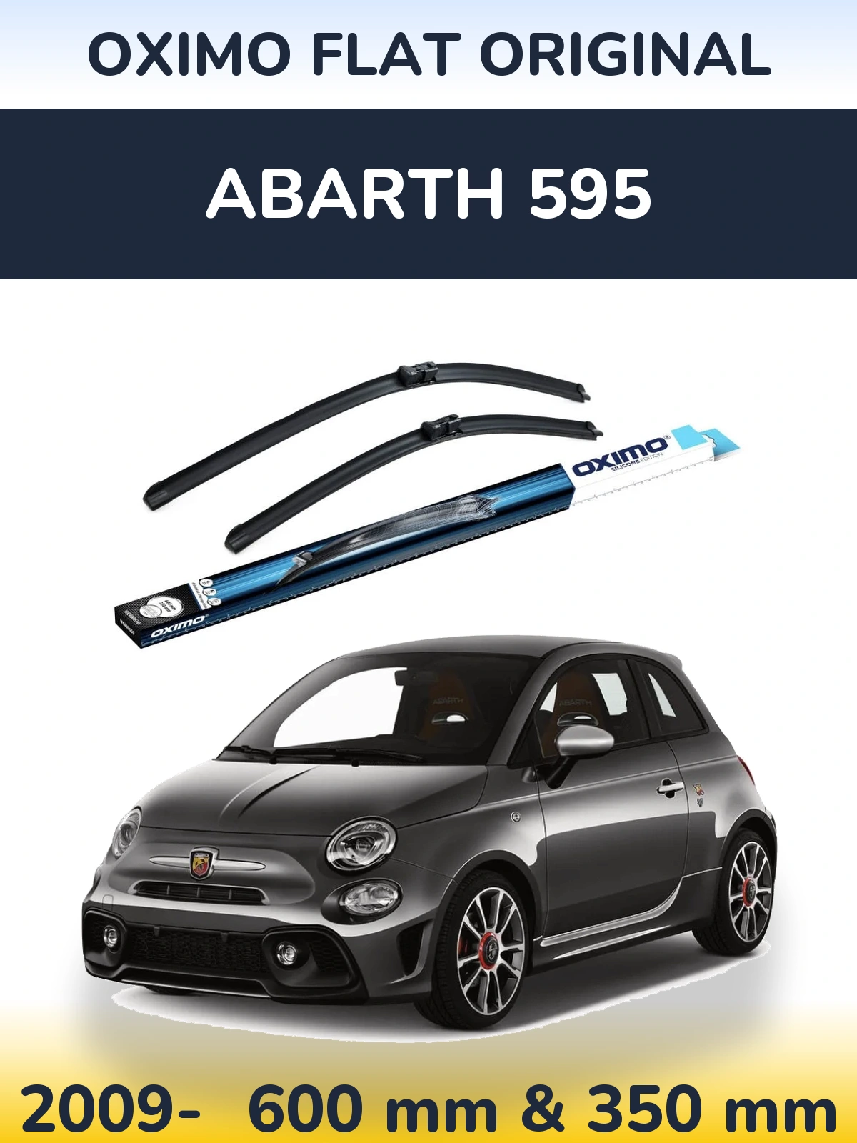 Ștergătoare Oximo Flat Original pentru Abarth 595