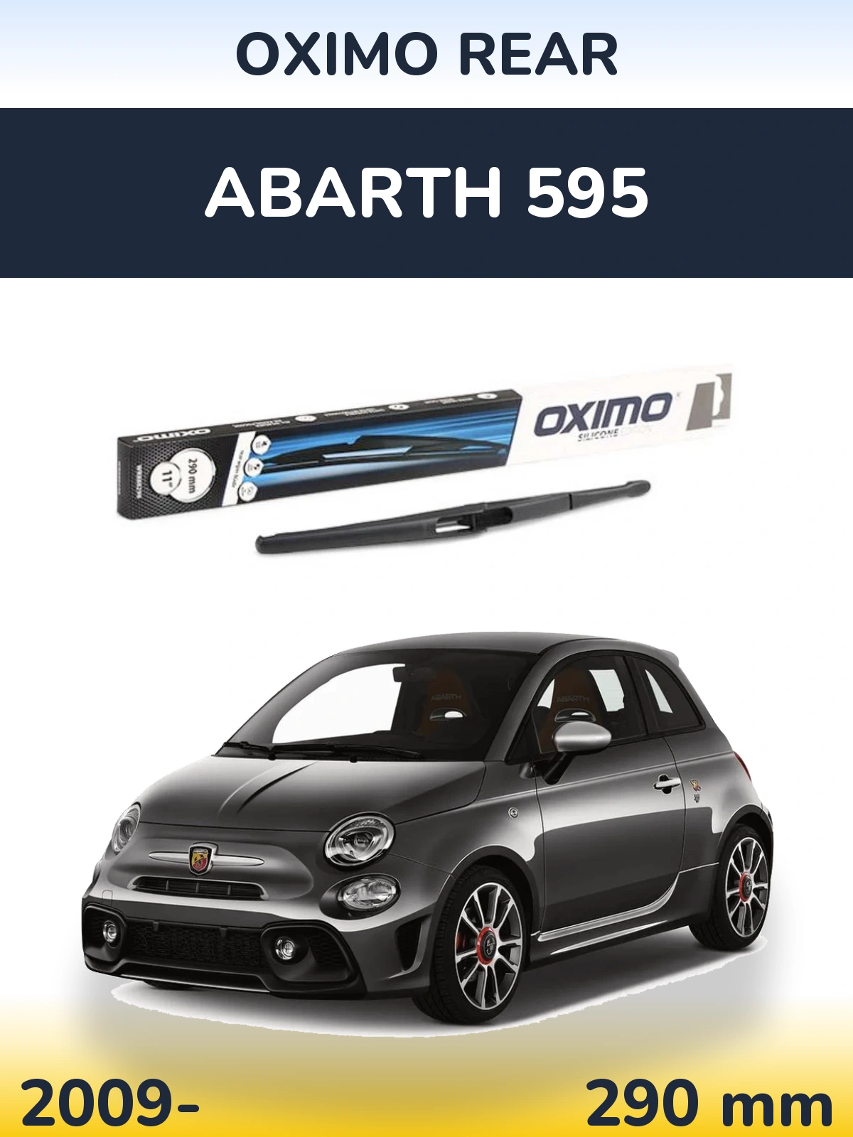 Ștergătoare Oximo Rear pentru Abarth 595