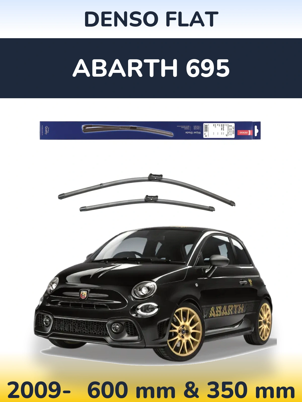 Ștergătoare Denso Flat pentru Abarth 695