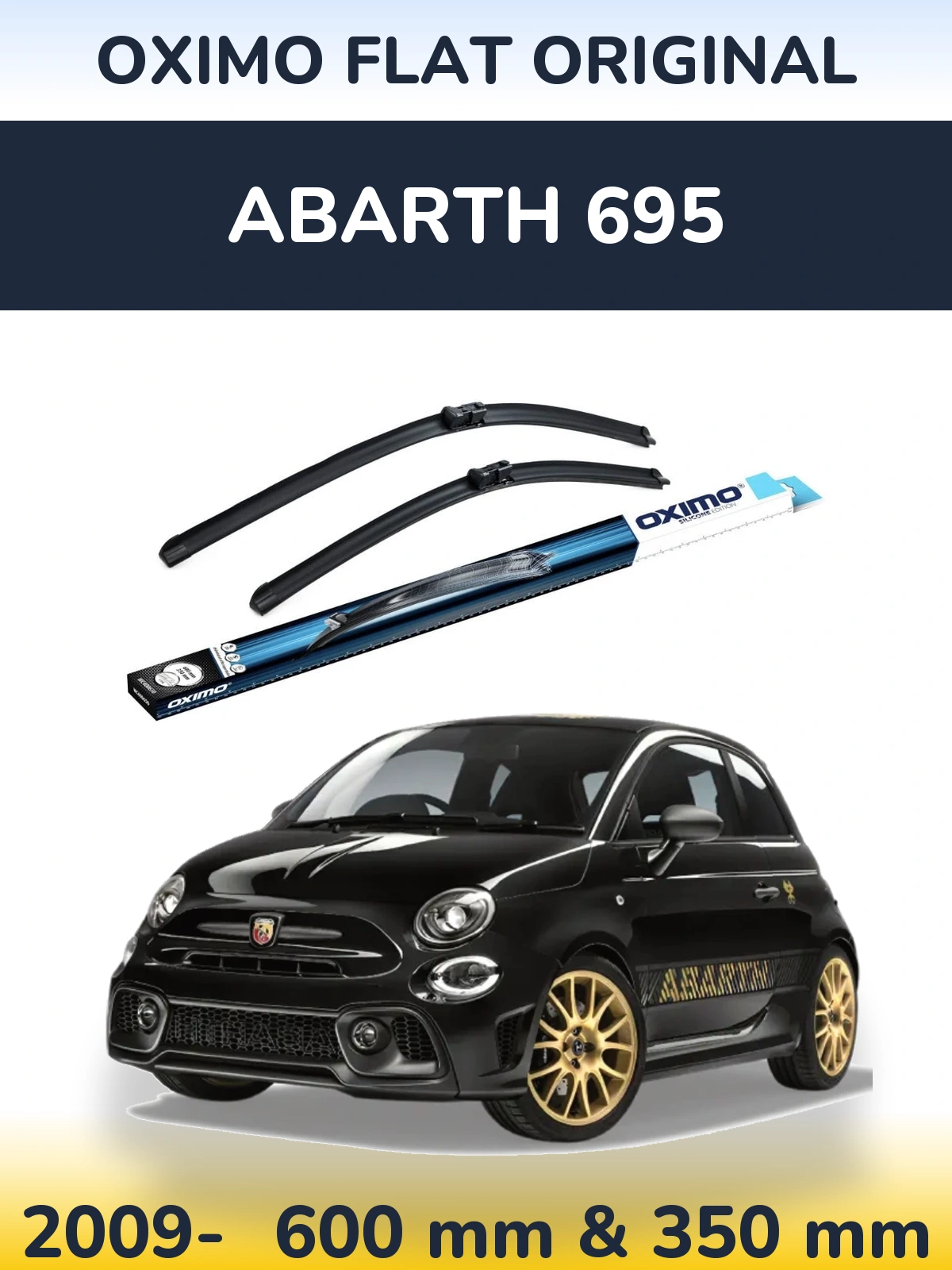 Ștergătoare Oximo Flat Original pentru Abarth 695
