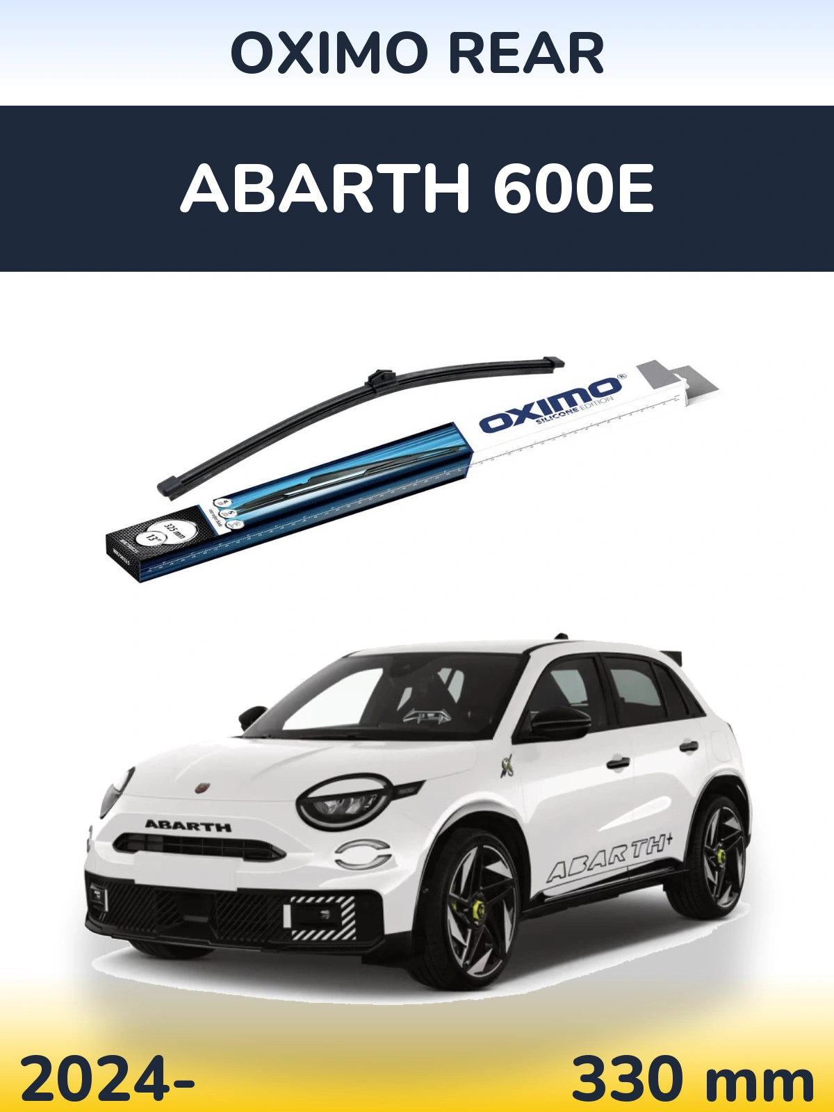 Ștergătoare Oximo Rear pentru Abarth 600e