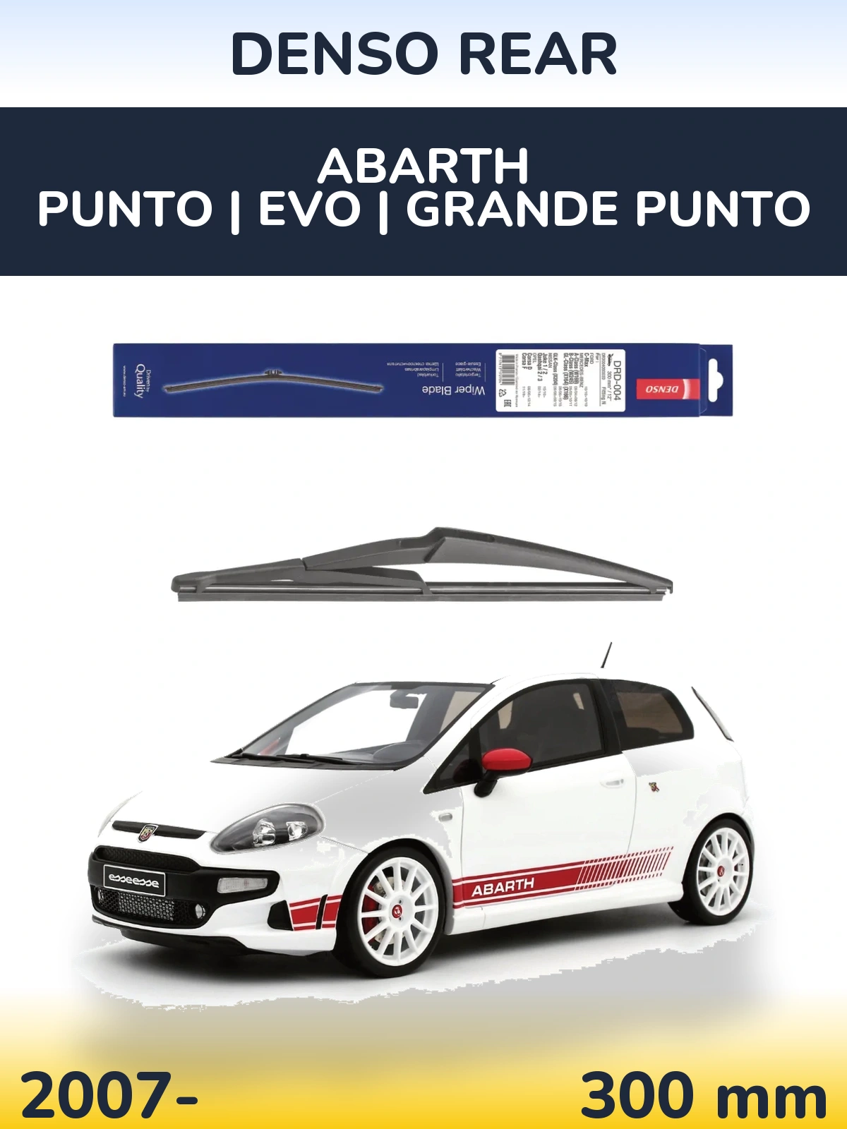 Ștergătoare Denso Rear pentru Abarth Punto | Evo | Grande Punto