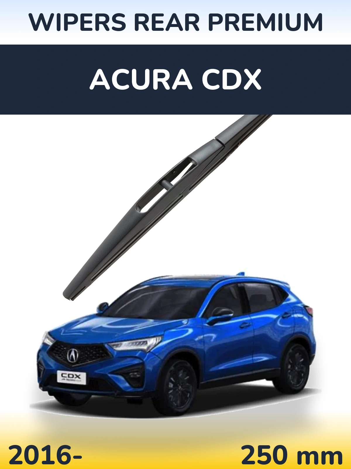 Ștergătoare WIPERS REAR PREMIUM pentru Acura CDX