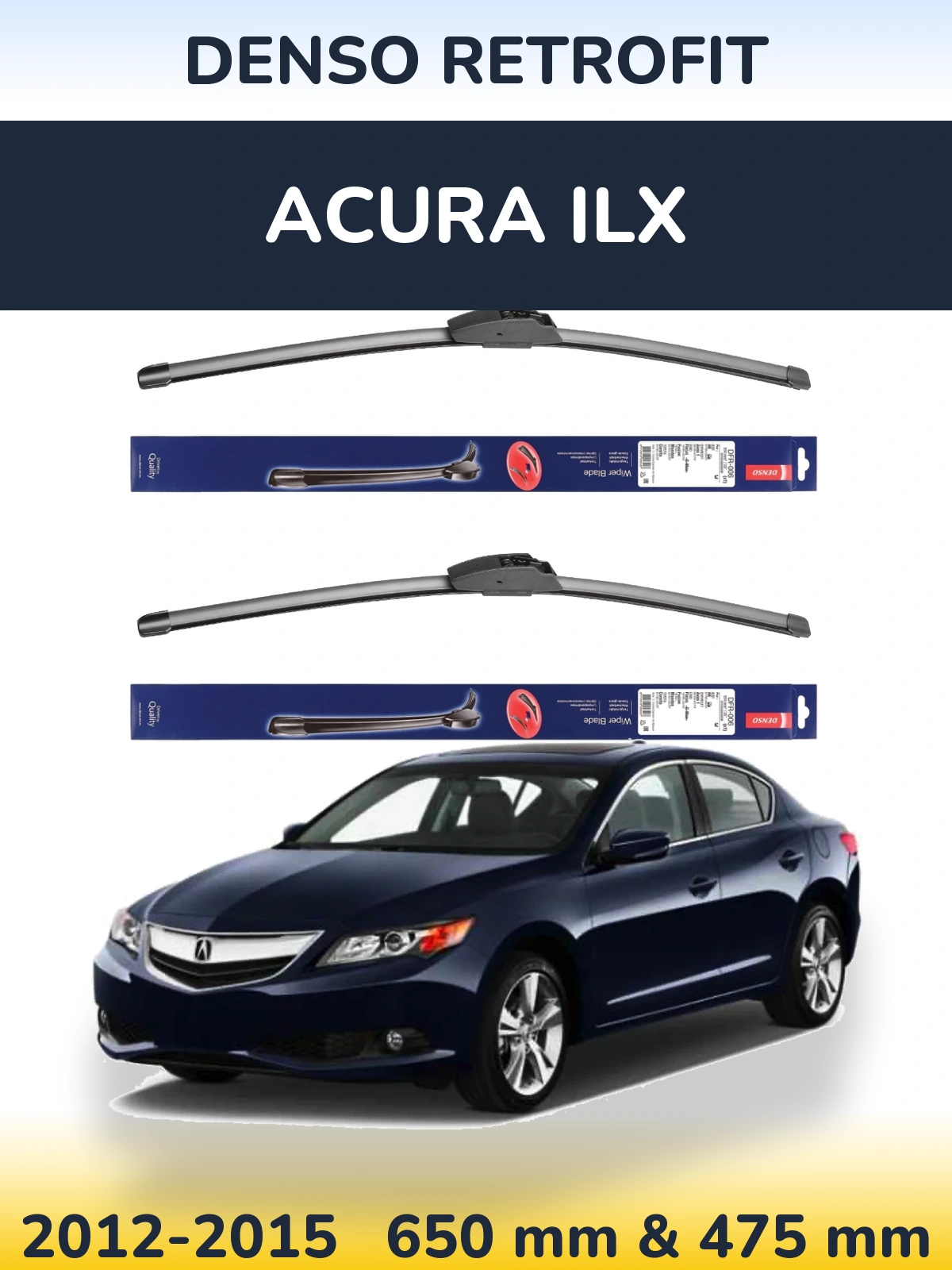Ștergătoare Denso Retrofit pentru Acura ILX