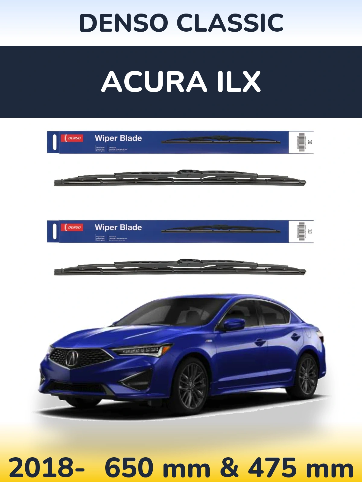Ștergătoare Denso Classic pentru Acura ILX