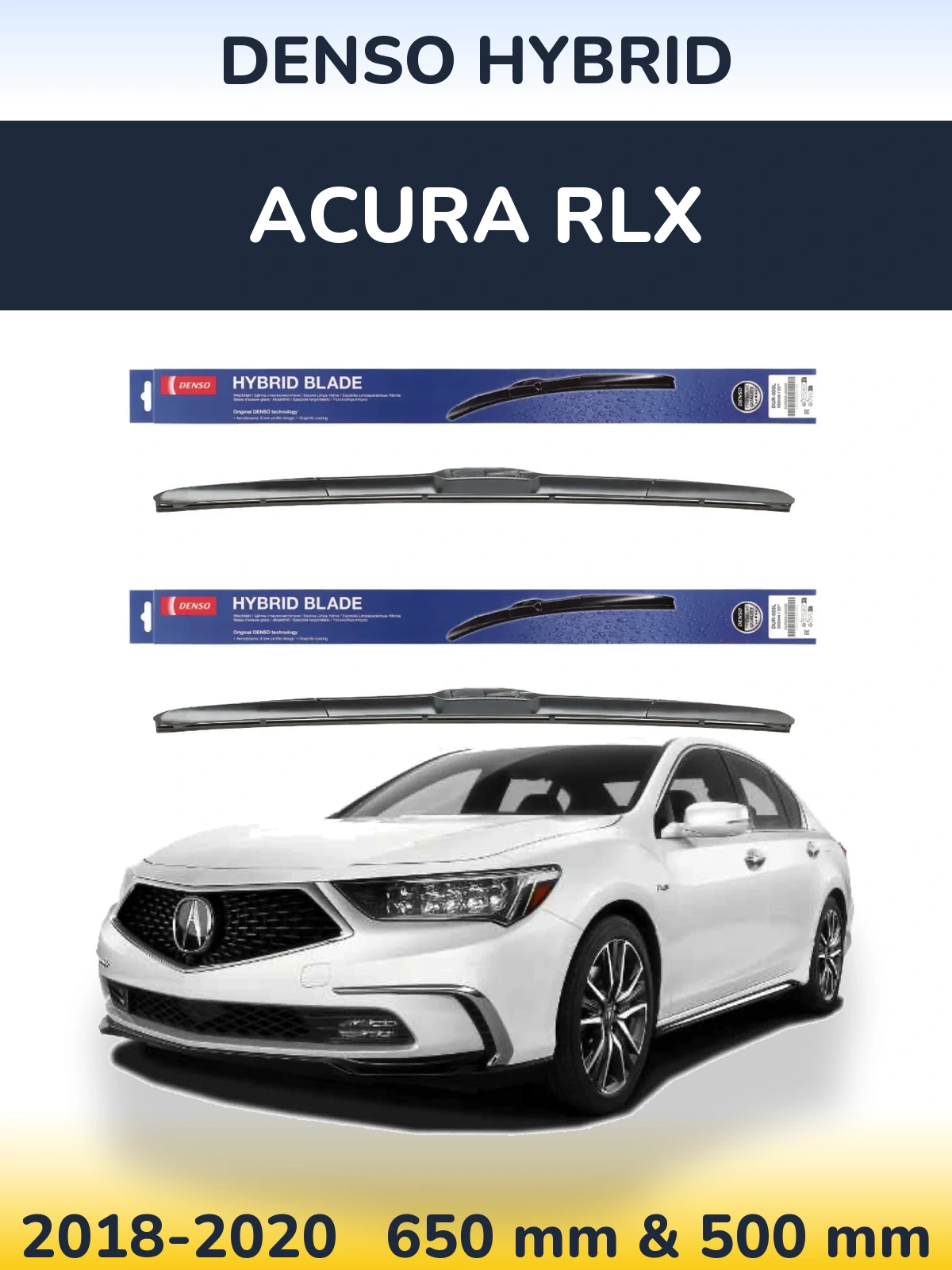 Ștergătoare Denso Hybrid pentru Acura RLX