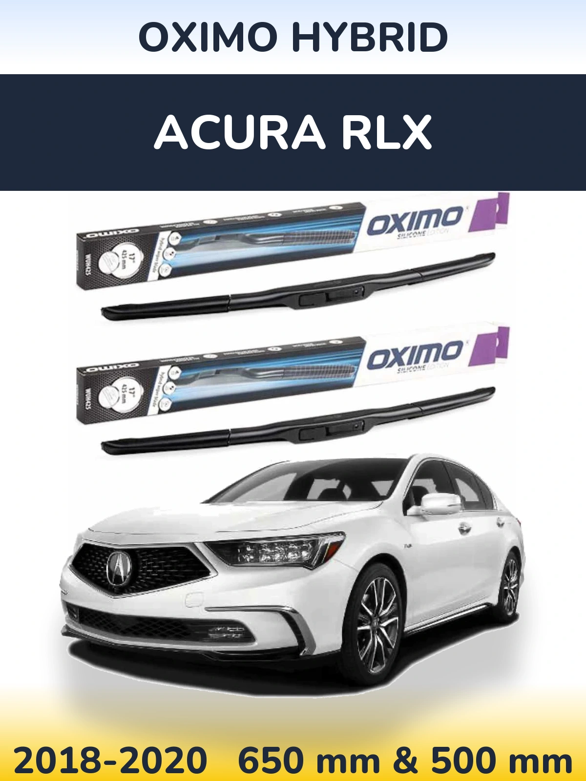 Ștergătoare Oximo Hybrid pentru Acura RLX