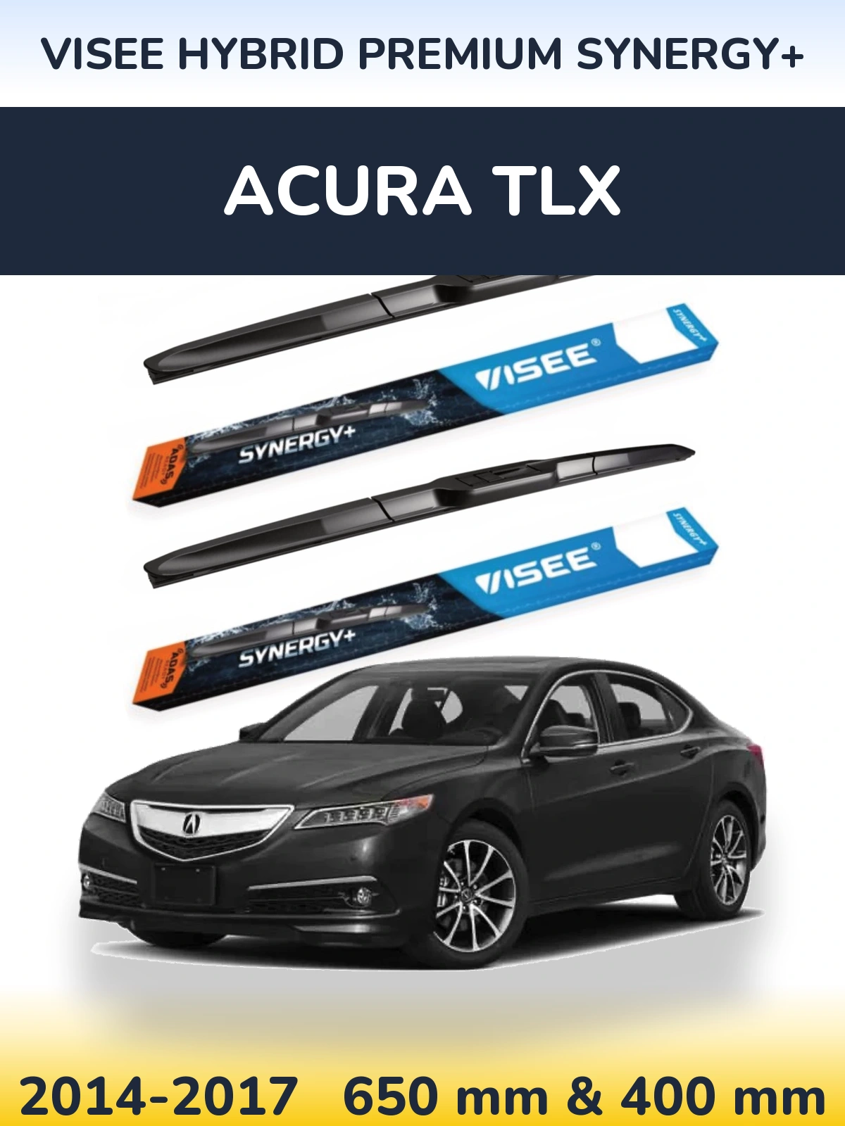 Ștergătoare VISEE HYBRID PREMIUM SYNERGY+ pentru Acura TLX