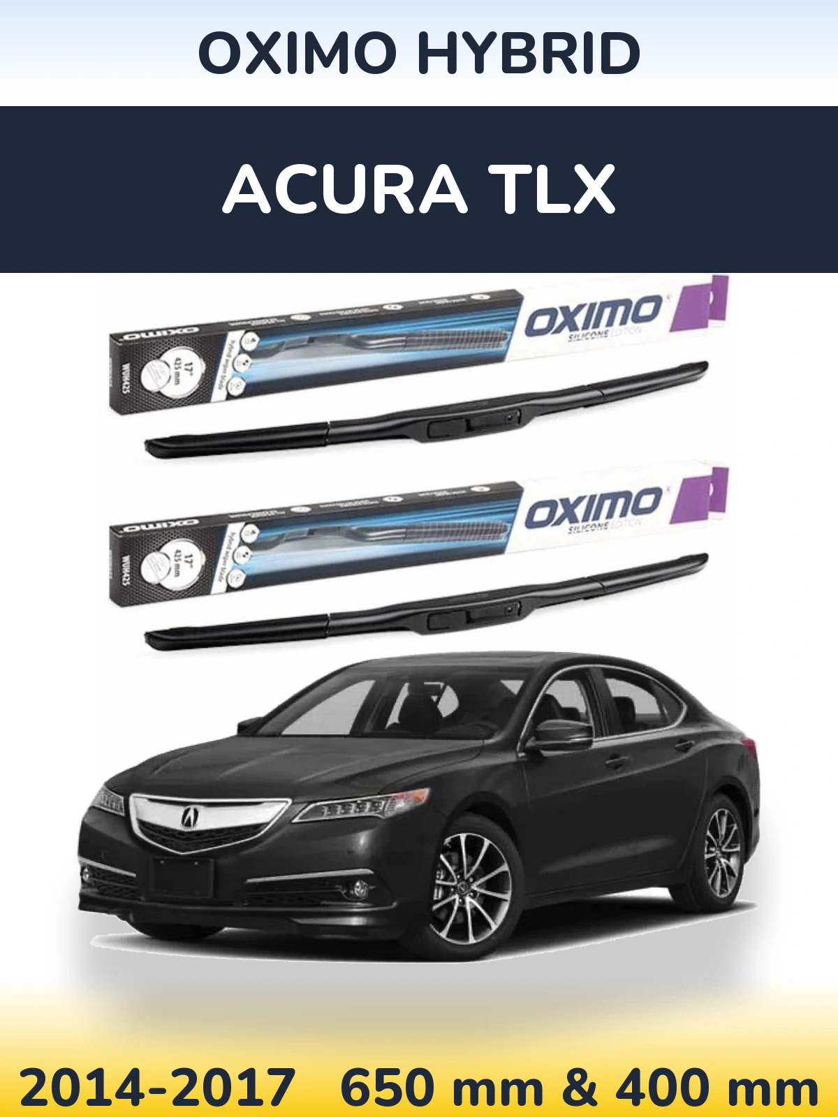 Ștergătoare Oximo Hybrid pentru Acura TLX