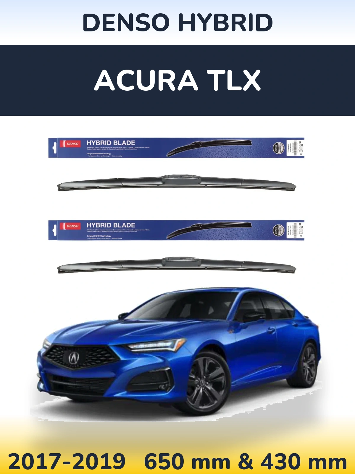 Ștergătoare Denso Hybrid pentru Acura TLX