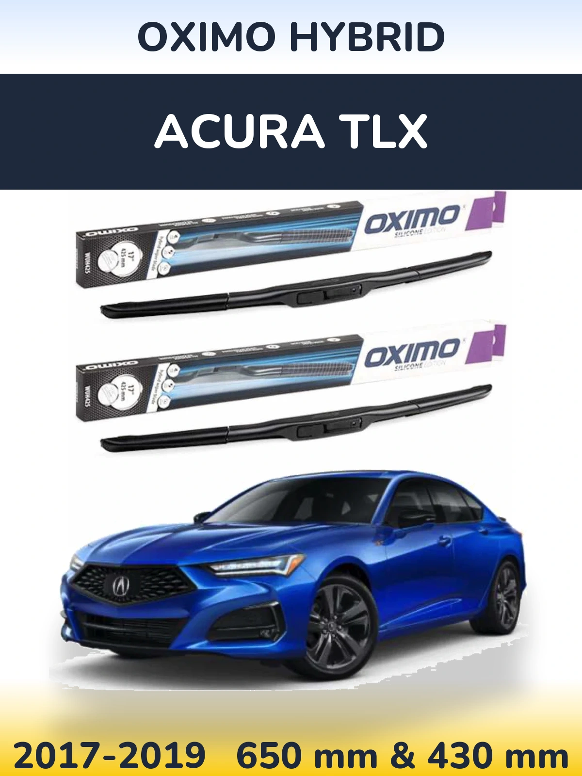 Ștergătoare Oximo Hybrid pentru Acura TLX