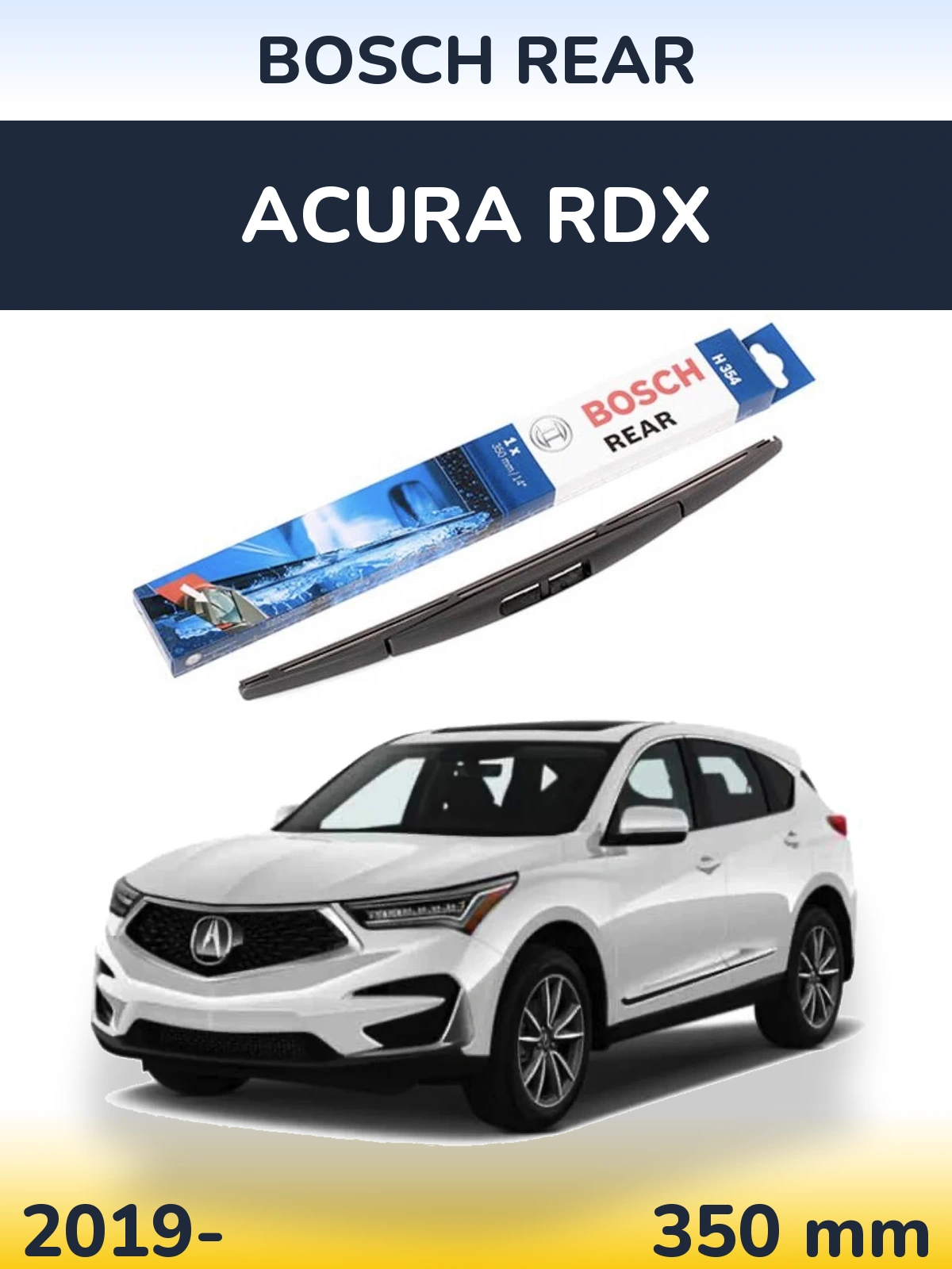 Ștergătoare BOSCH Rear pentru Acura RDX
