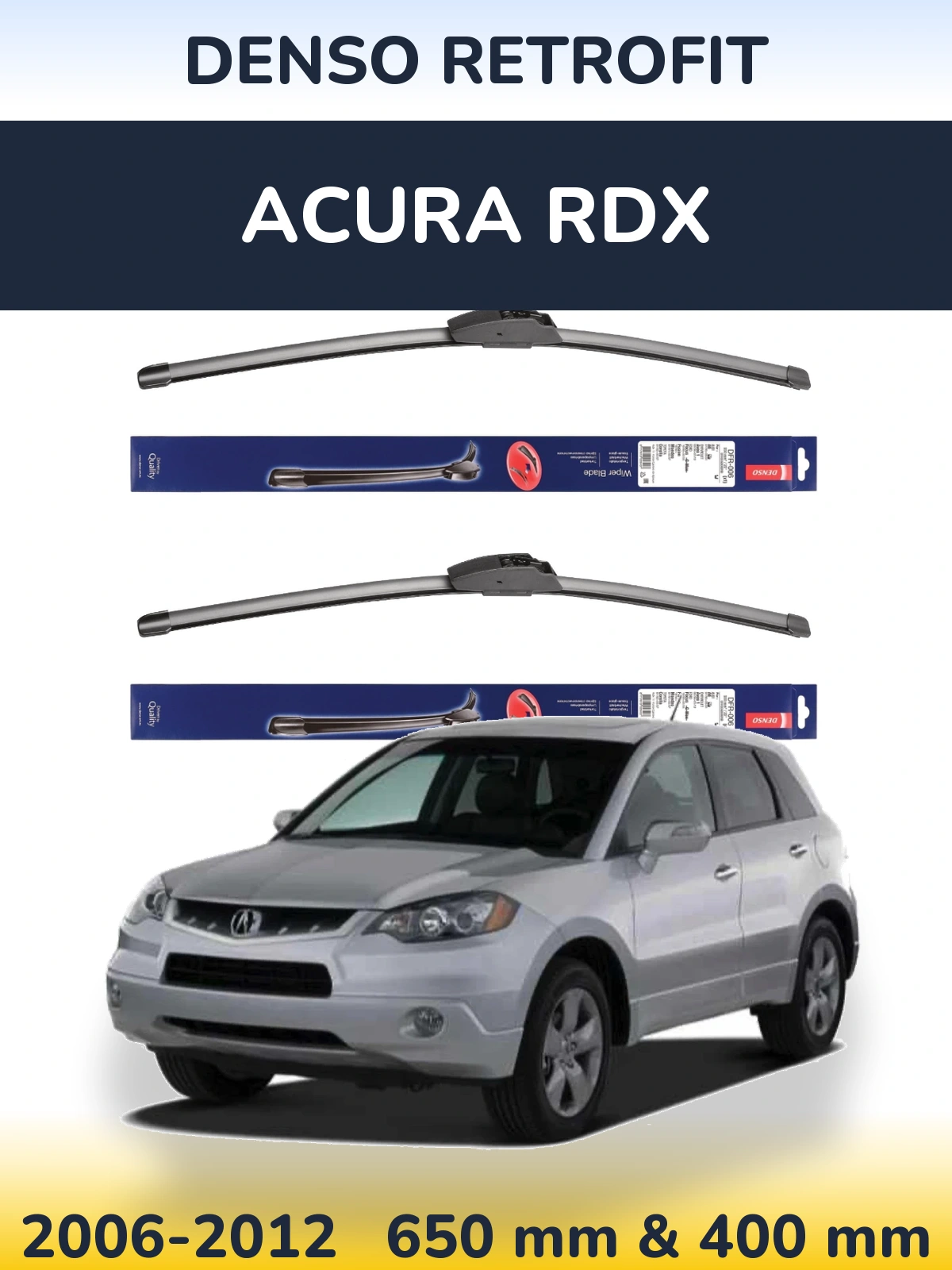 Ștergătoare Denso Retrofit pentru Acura RDX