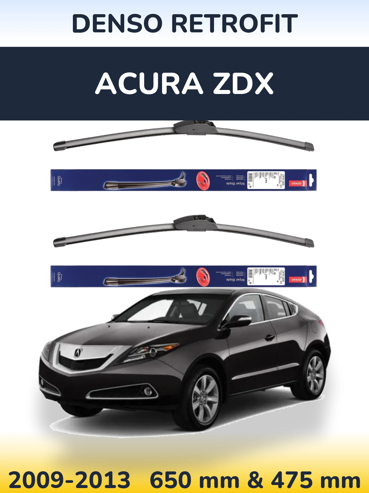 Ștergătoare Denso Retrofit pentru Acura ZDX