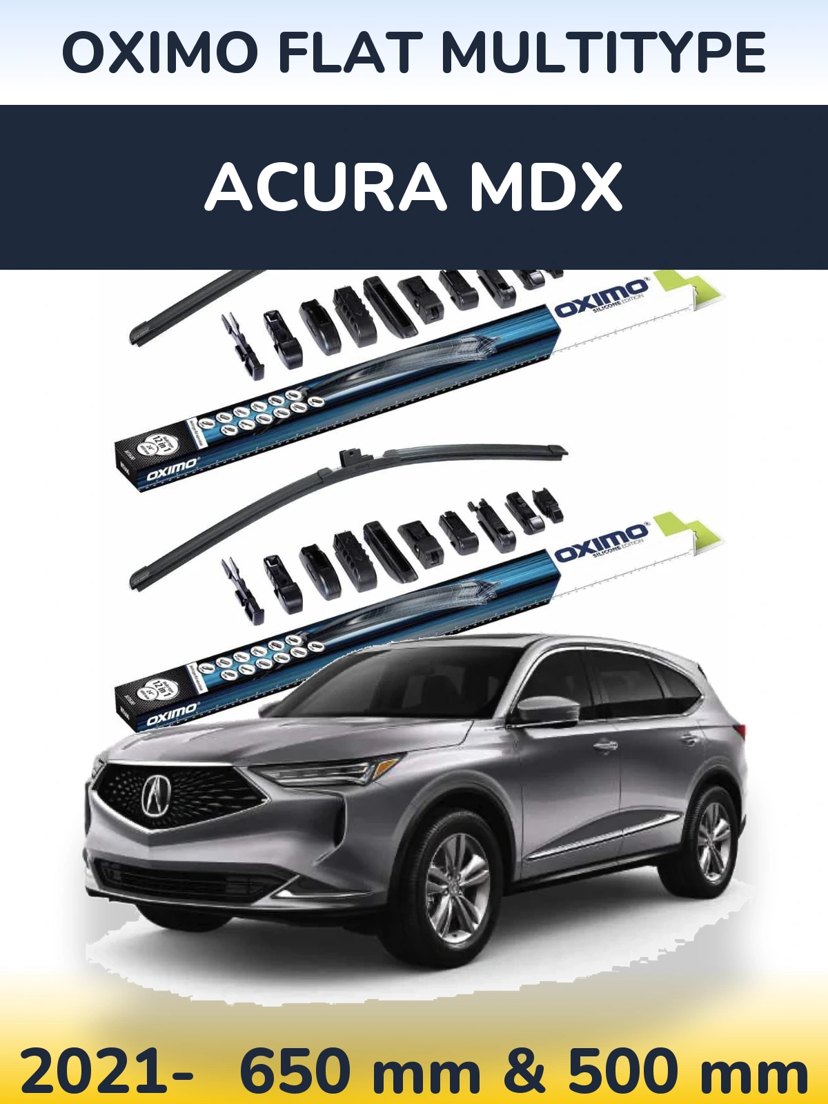 Ștergătoare Oximo Flat MultiTipe pentru Acura MDX
