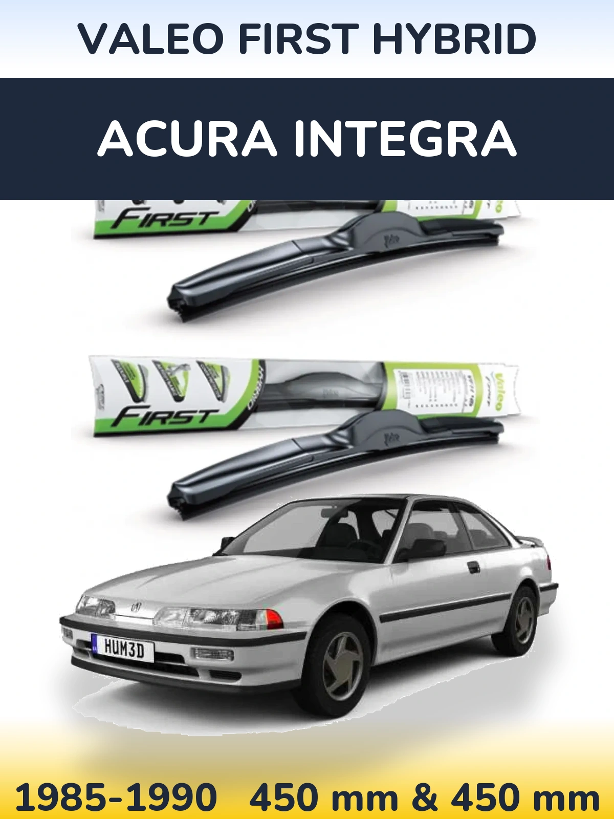 Ștergătoare Valeo First Hybrid pentru Acura Integra