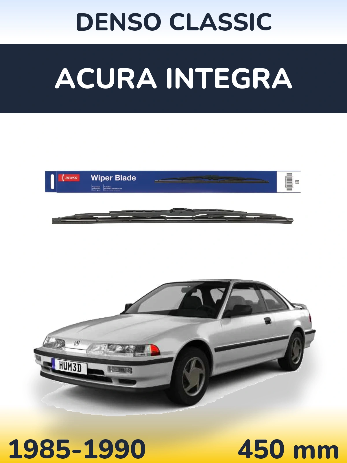 Ștergătoare Denso Classic pentru Acura Integra