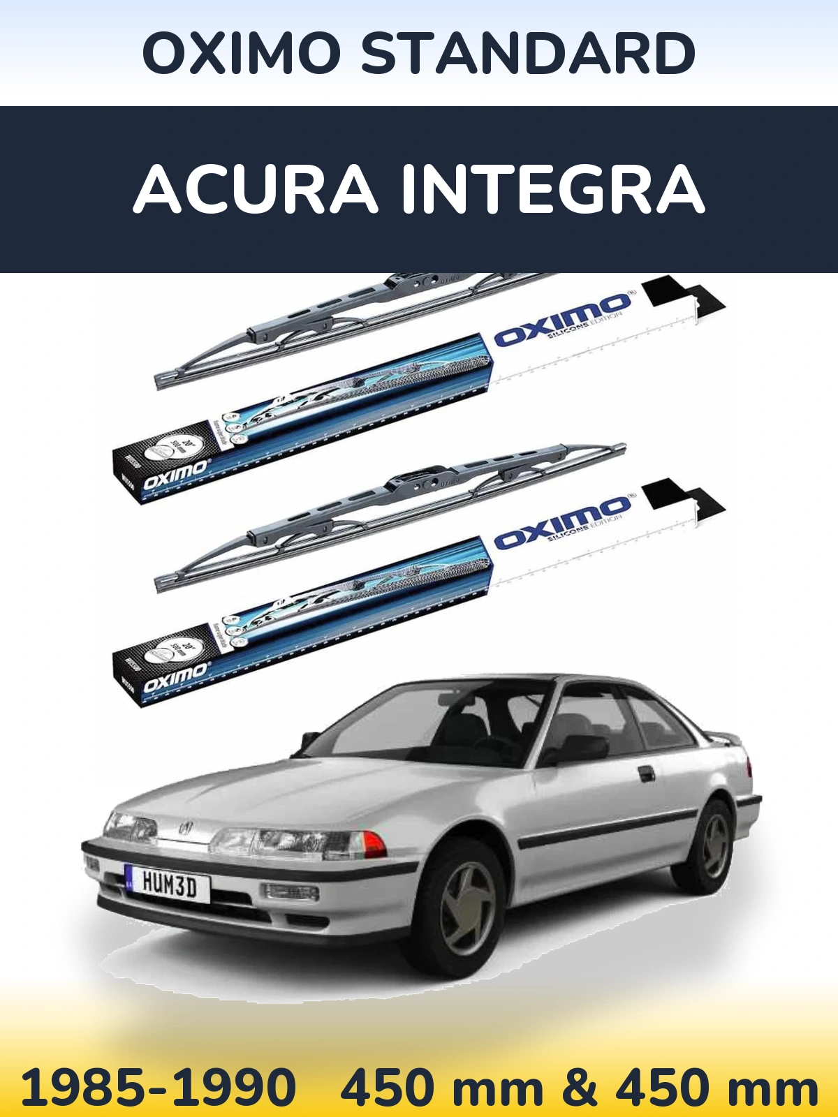 Ștergătoare Oximo Standard pentru Acura Integra