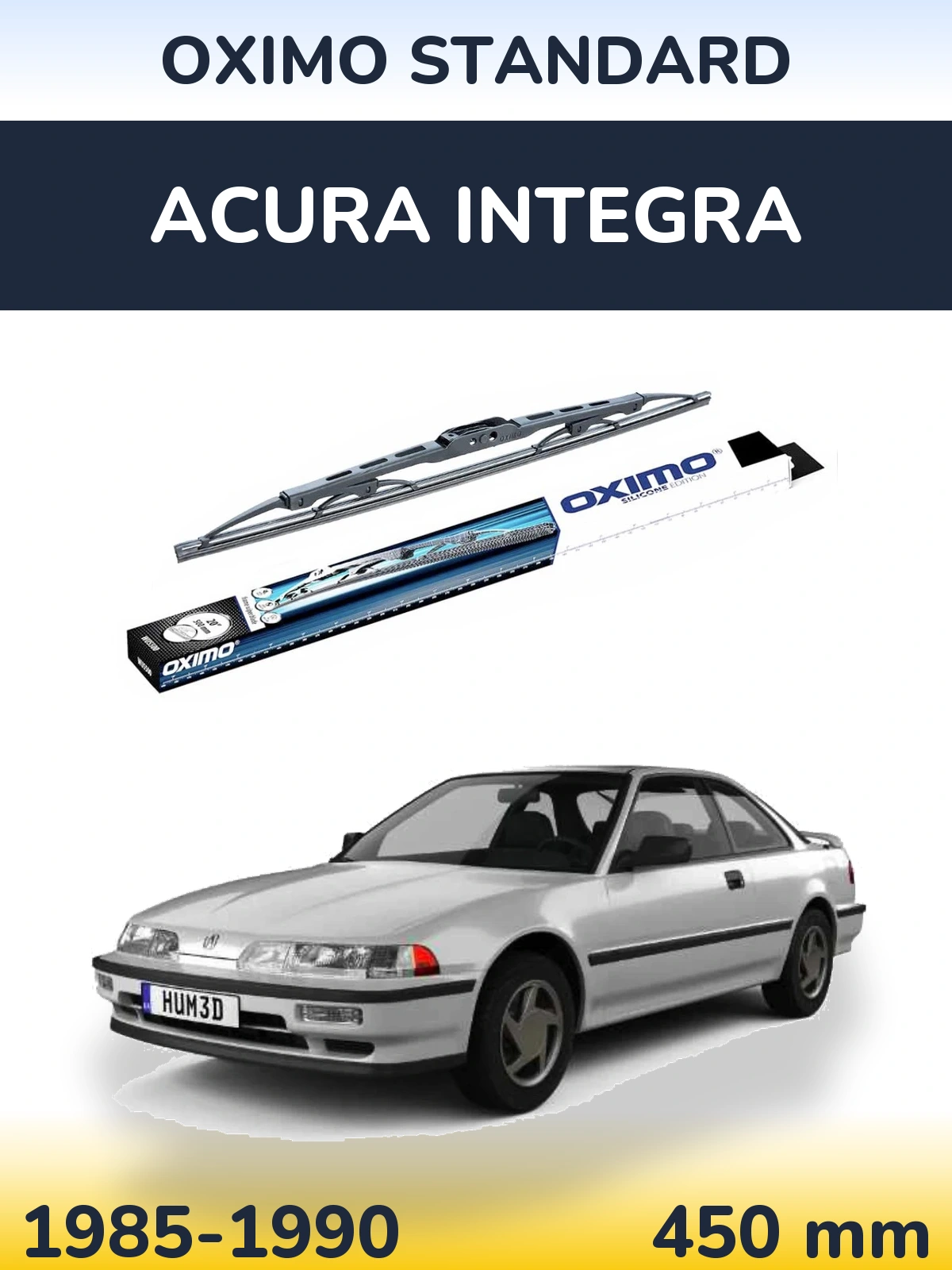 Ștergătoare Oximo Standard pentru Acura Integra