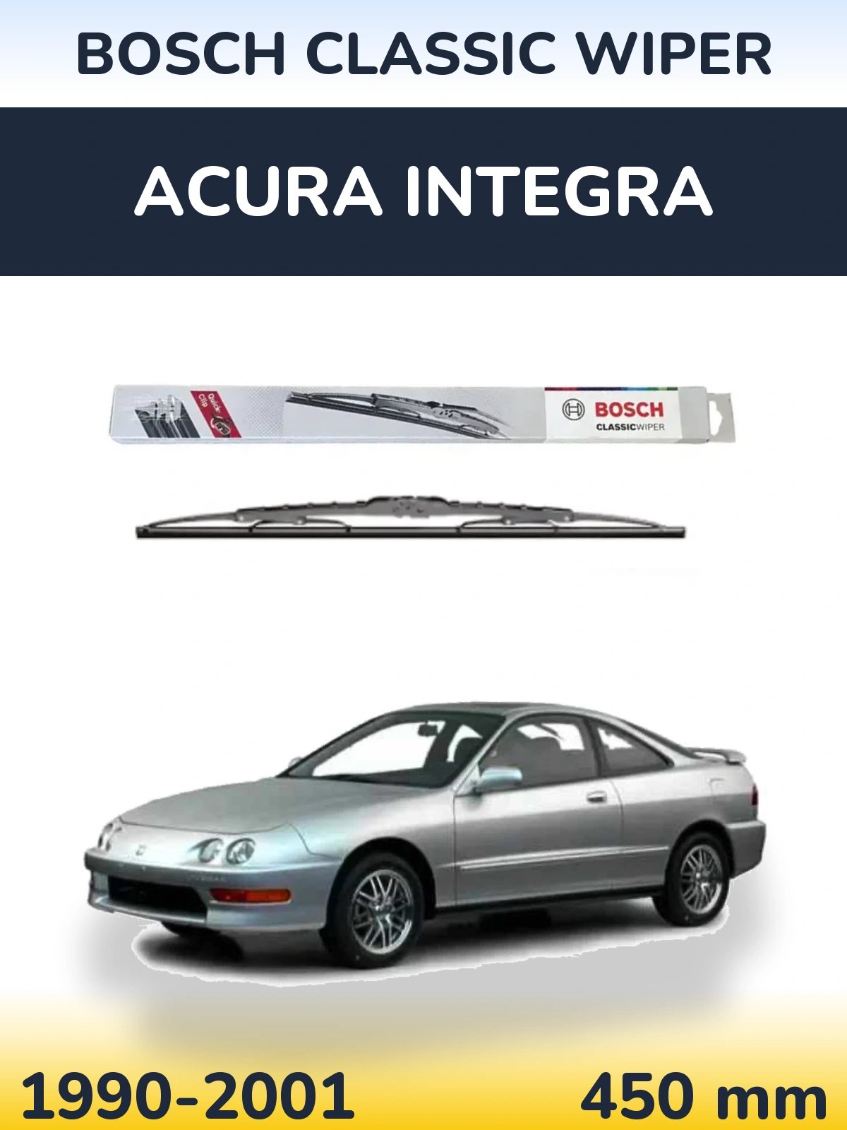Ștergătoare BOSCH Classic Wiper pentru Acura Integra