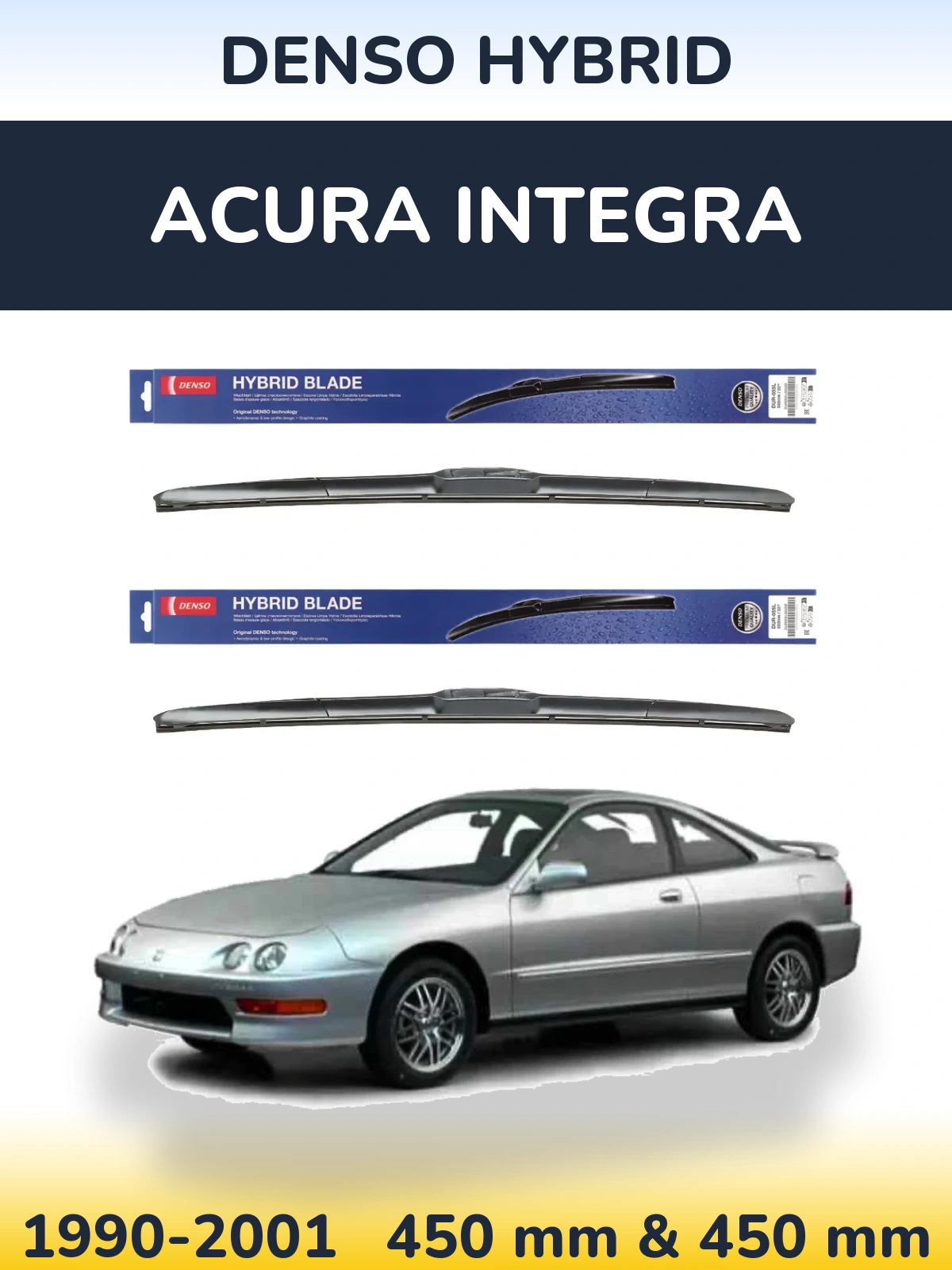 Ștergătoare Denso Hybrid pentru Acura Integra
