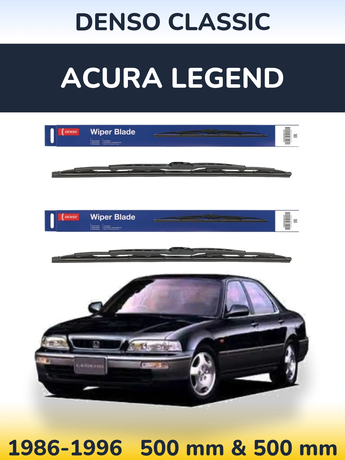 Ștergătoare Denso Classic pentru Acura Legend