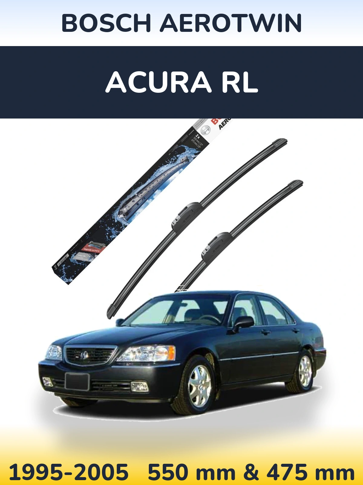 Ștergătoare BOSCH AeroTwin pentru Acura RL