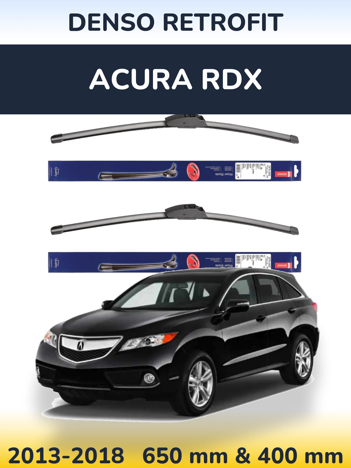 Ștergătoare Denso Retrofit pentru Acura RDX