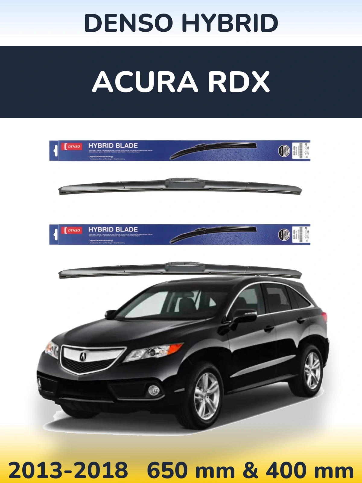 Ștergătoare Denso Hybrid pentru Acura RDX