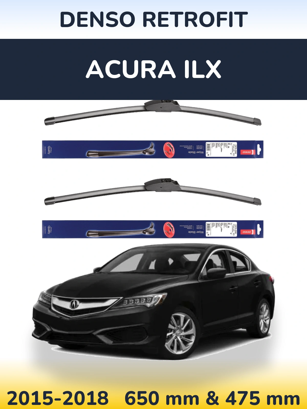Ștergătoare Denso Retrofit pentru Acura ILX