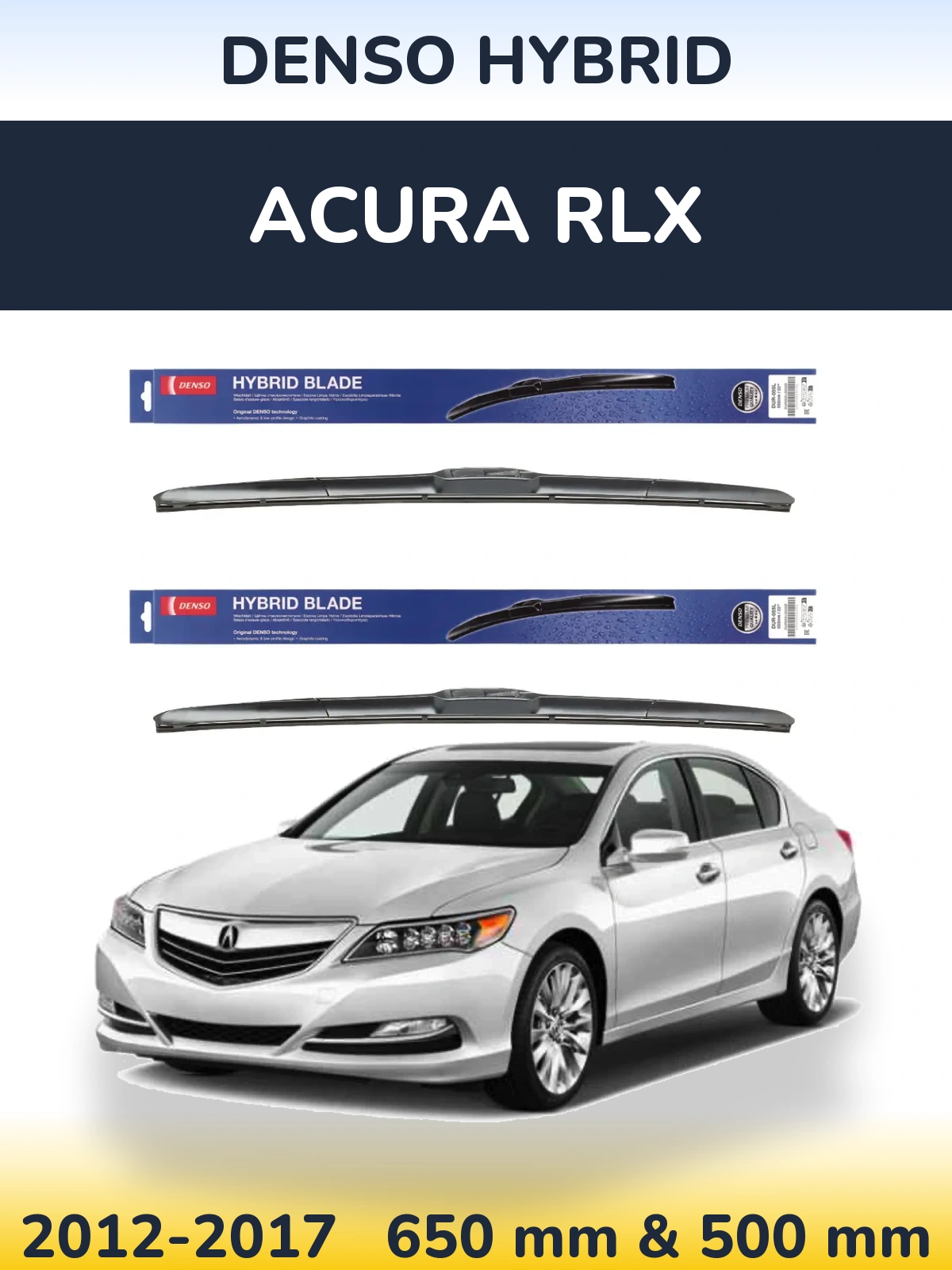 Ștergătoare Denso Hybrid pentru Acura RLX