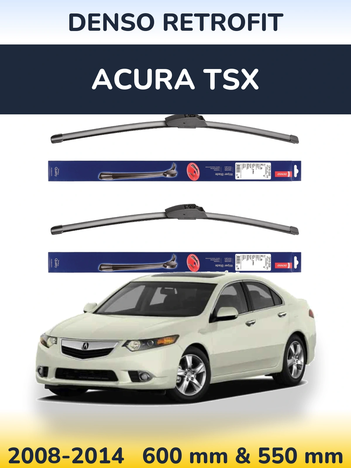 Ștergătoare Denso Retrofit pentru Acura TSX