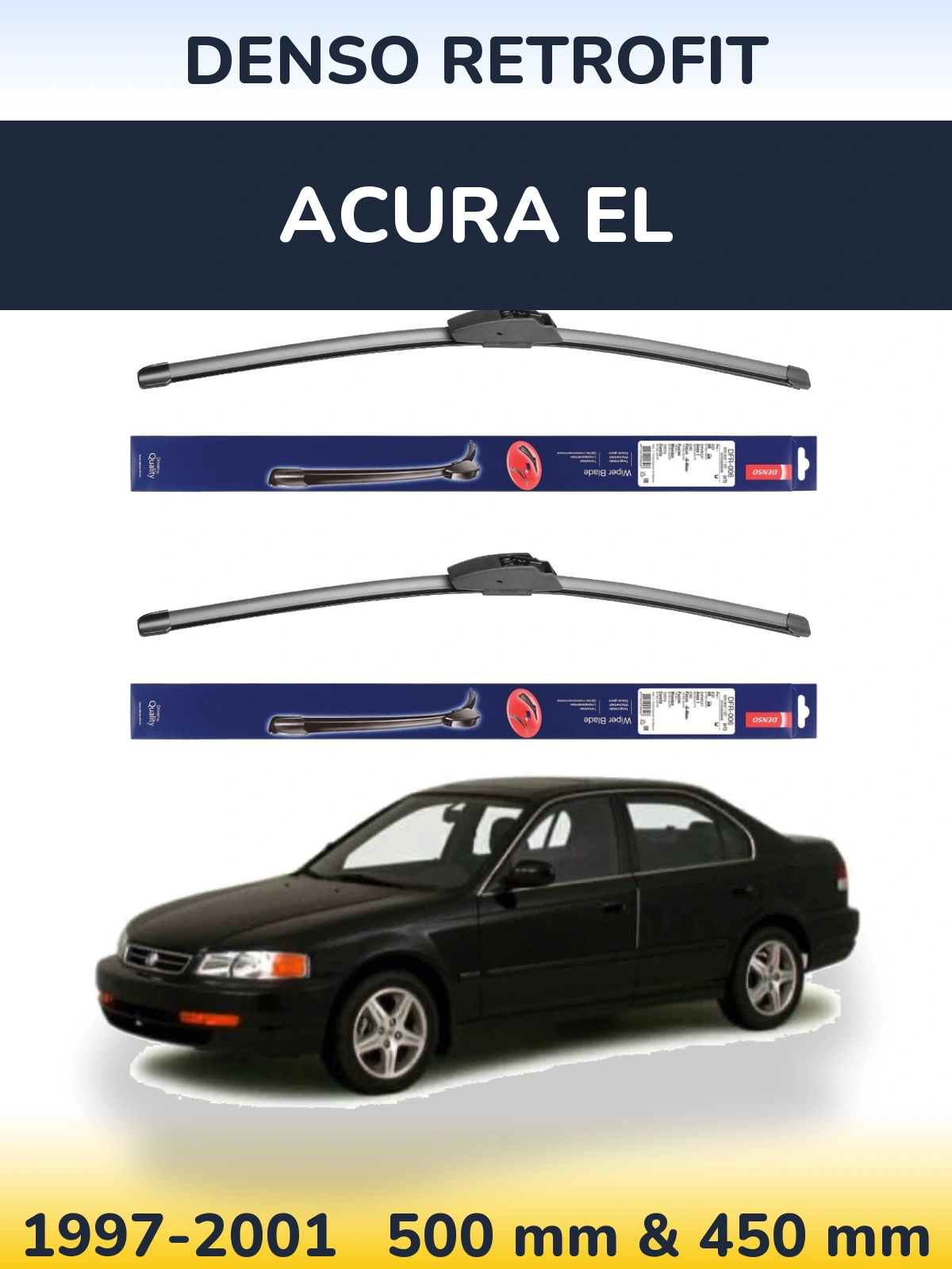 Ștergătoare Denso Retrofit pentru Acura EL