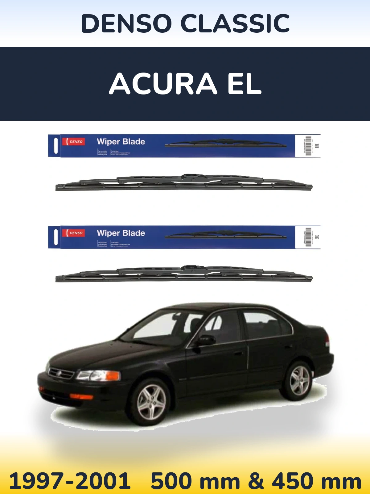 Ștergătoare Denso Classic pentru Acura EL