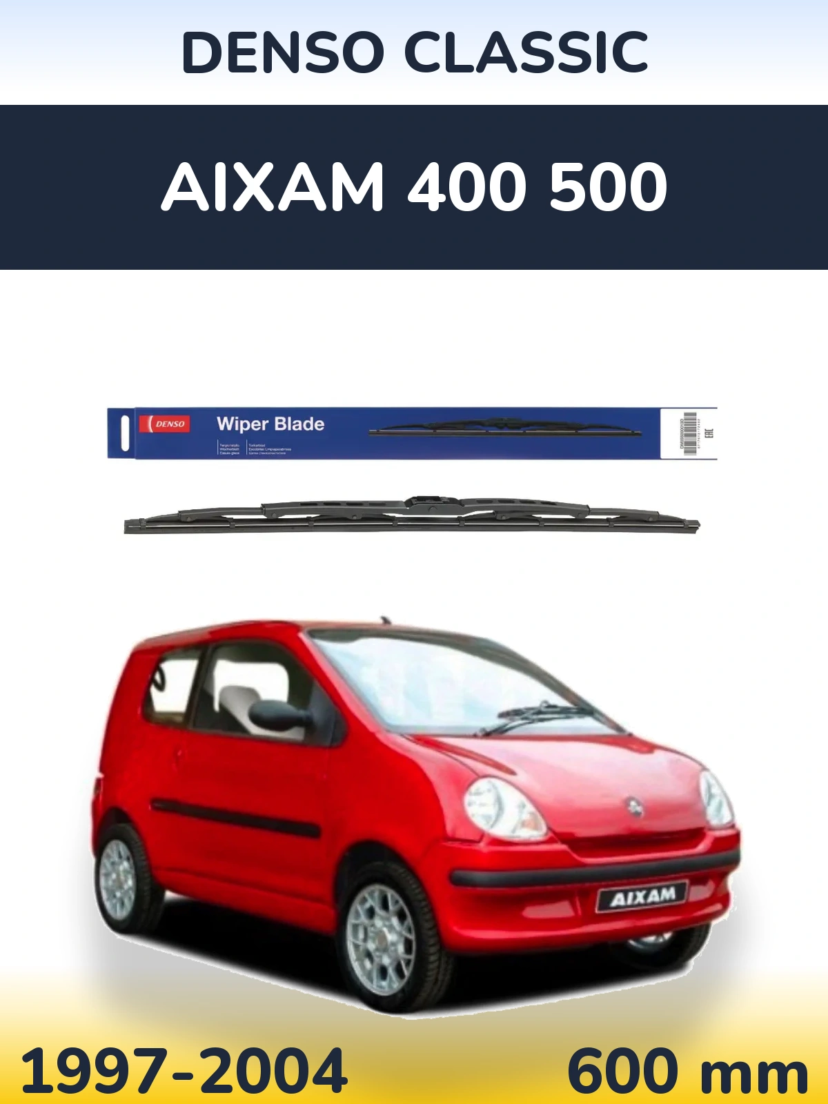 Ștergătoare Denso Classic pentru Aixam 400 500