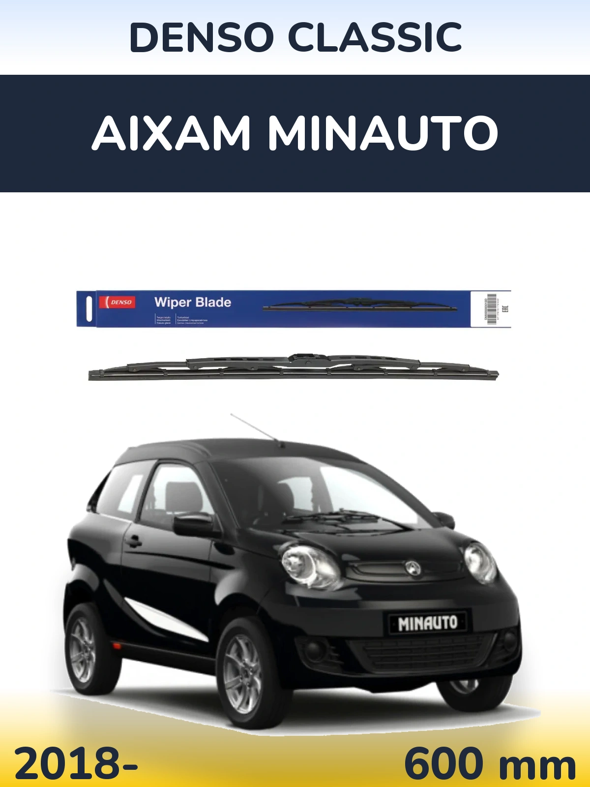Ștergătoare Denso Classic pentru Aixam Minauto