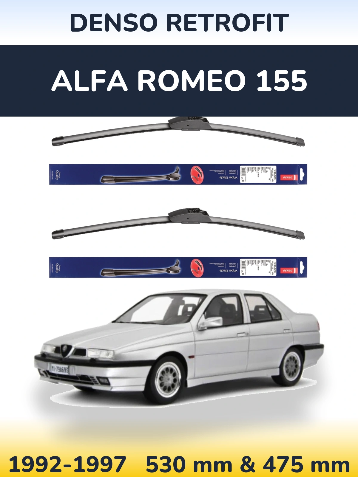 Ștergătoare Denso Retrofit pentru Alfa Romeo 155