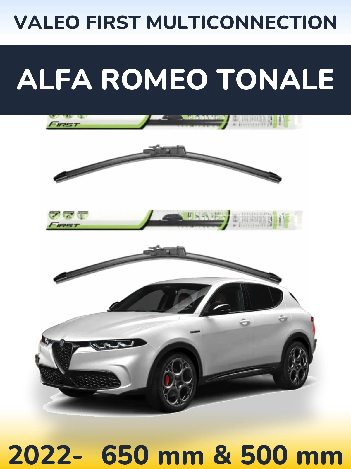 Ștergătoare Valeo First MultiConnection pentru Alfa Romeo Tonale