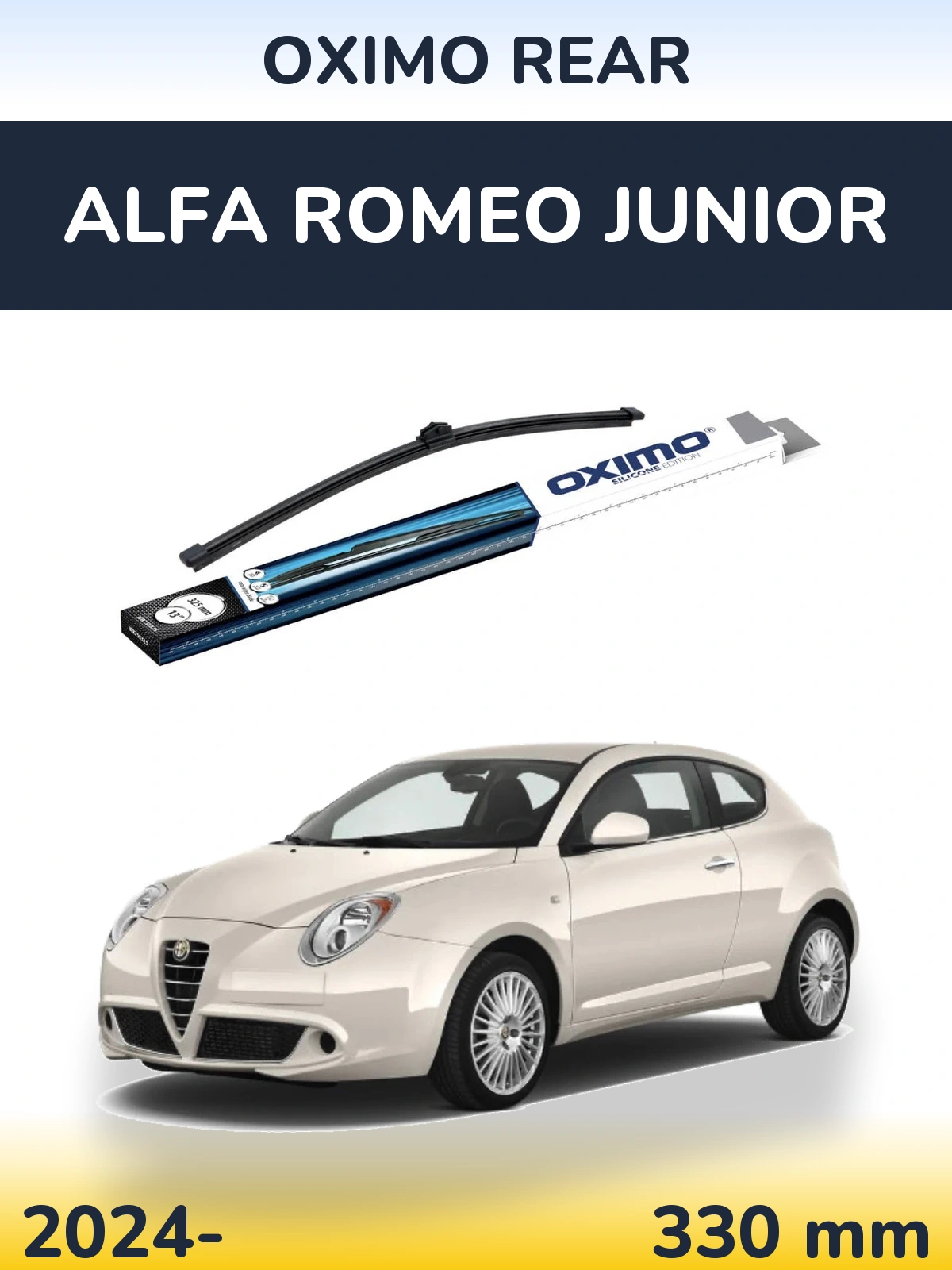Ștergătoare Oximo Rear pentru Alfa Romeo Junior