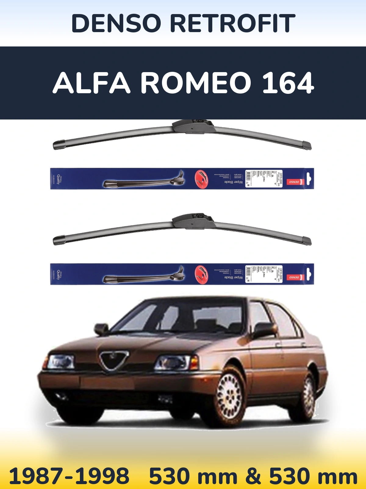 Ștergătoare Denso Retrofit pentru Alfa Romeo 164