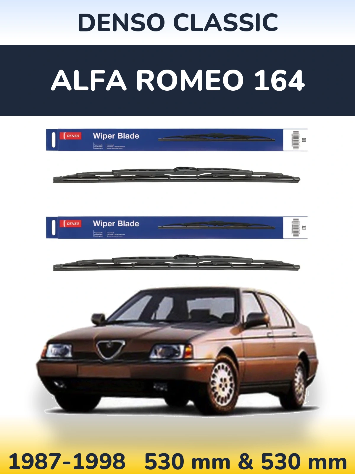 Ștergătoare Denso Classic pentru Alfa Romeo 164
