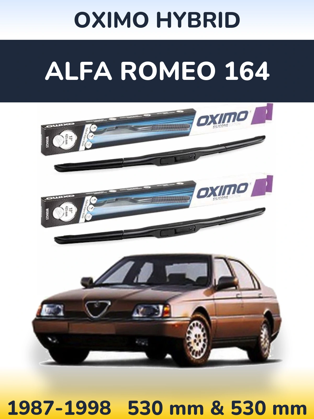 Ștergătoare Oximo Hybrid pentru Alfa Romeo 164