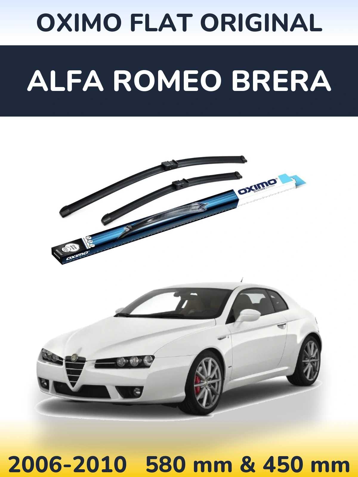 Ștergătoare Oximo Flat Original pentru Alfa Romeo Brera