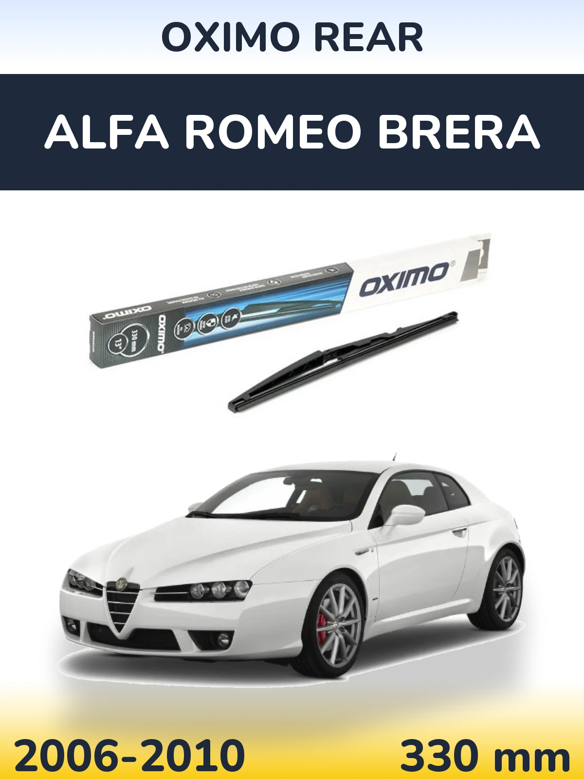Ștergătoare Oximo Rear pentru Alfa Romeo Brera