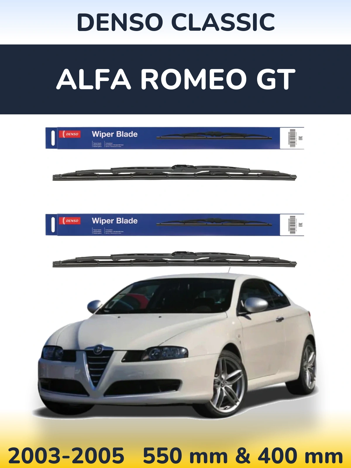 Ștergătoare Denso Classic pentru Alfa Romeo GT