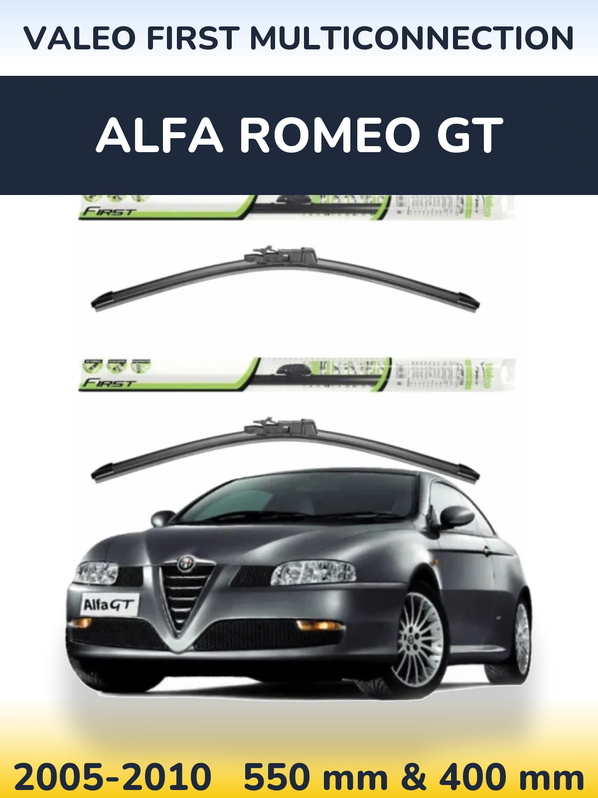 Ștergătoare Valeo First MultiConnection pentru Alfa Romeo GT