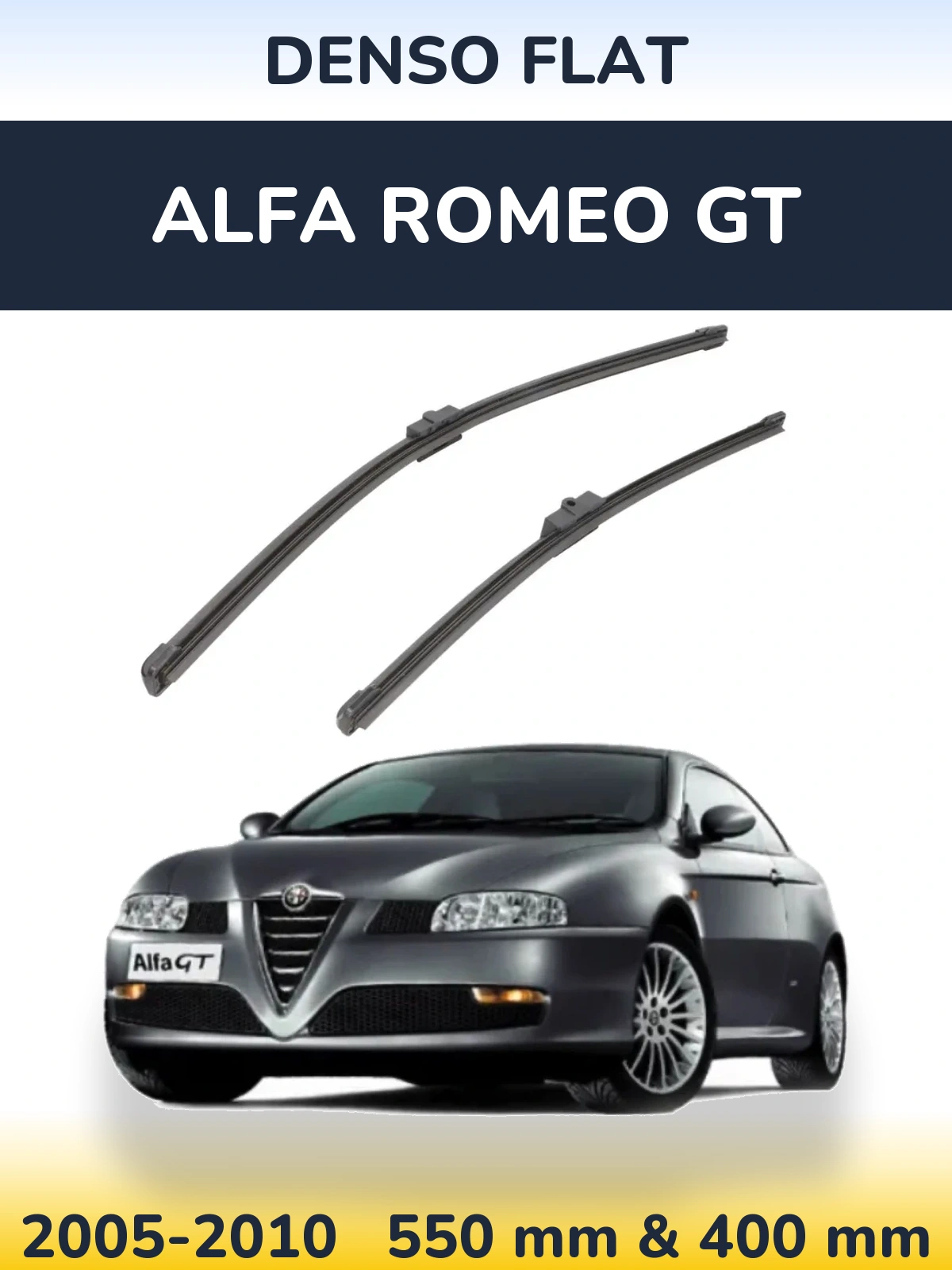 Ștergătoare Denso Flat pentru Alfa Romeo GT