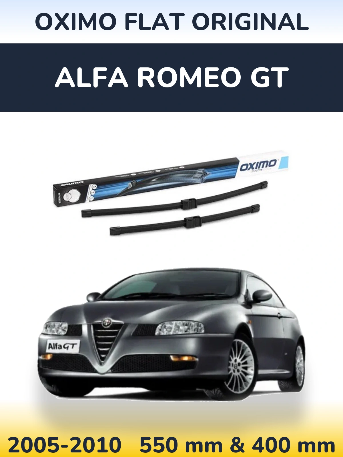 Ștergătoare Oximo Flat Original pentru Alfa Romeo GT