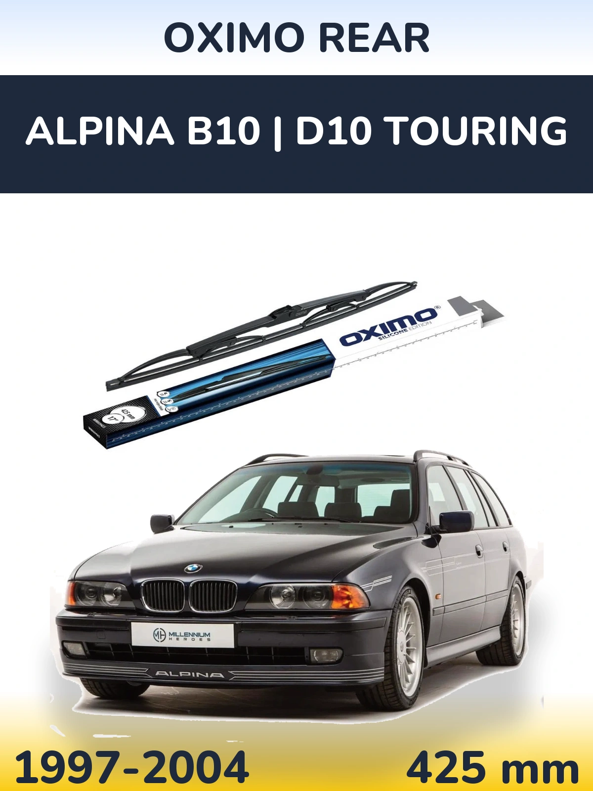 Ștergătoare Oximo Rear pentru Alpina B10 | D10 Touring